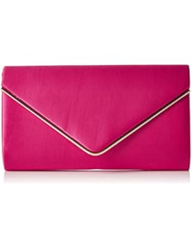 Swanky Swans Damen Kim Metallic Envelope Bag Clutch, 5x12.5x21.9 cm