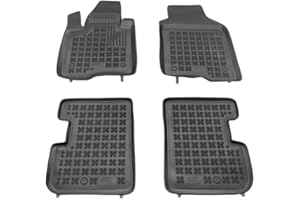 MTM Tappetini Gomma per Fiat Panda III (anche Hybrid) 2012- Design a Vaschetta, su Misura con Bordi Rialzati cod. 3D 5363