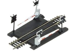 Hornby R645 Single Track Level Crossing