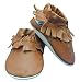 Shoozies Soft Leather Baby Shoes For Boys and Girls Brown Winter Boots/Cowboy Boot