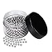 Produktbild ORO Reinigungsperlen Edelstahl 1100 Reinigungskugeln Ø 3mm Wiederverwendbare Reinigungskügelchen für Glas,Plastikflaschen verwenden,Kannen,Karaffen,Dekanter,Flaschen,Shisha-Vasen,Thermosflaschen