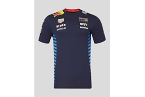 Castore Red Bull Racing T-Shirt Mit Kurzen Ärmeln Camiseta Hombre (Pack de 1)