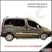 Produktbild Citroen Berlingo Partner Tepee ab 2008 Schiebetürleisten Abdeckung 2tlg