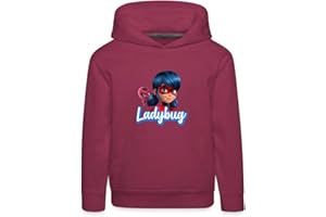 Spreadshirt Miraculous Ladybug Tikki Pull À Capuche Premium Enfant