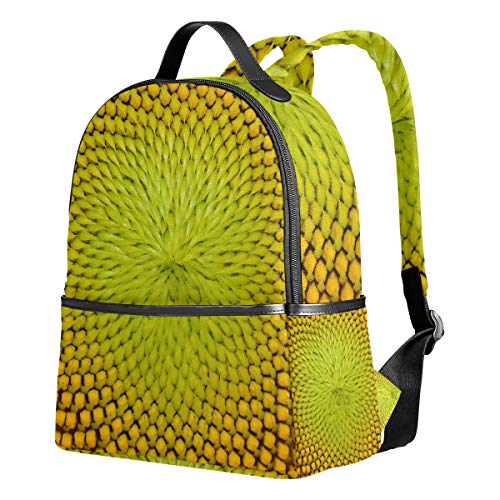 Preisvergleich Produktbild Ahomy Rucksack für Mädchen, Sonnenblumenkerne, Rucksack, Schule, Büchertaschen, Casual Daypacks für Reisen und Sport