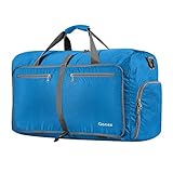 Gonex Sac de Voyage 60L Sac Pliable Sac imperméable Pliant pour Camping Randonnée Voyage