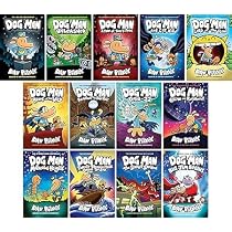 Buy Dog Man Complete Series (Books 1-13) Set by Dav Pilkey Book