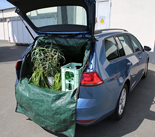 Preisvergleich Produktbild Easymaxx Kofferraum-Transportsack grün, Universalgröße