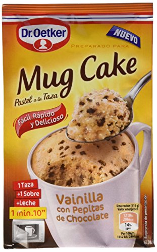 Dr. Oetker - Mug Cake Vainilla Con Pepitas De Chocolate 65 g