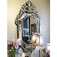 TINITALO Venetian Rectangular Mirror for Living Room Decorative Mirror Dimension 30x48 InchesTVM 100