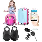 DMG Bluetooth 4.0 Phone Tracker Alarm iTag Mini Wireless Key Finder for Anti-lost, Selfie Shutter, Compatible with IOS and Android Smartphones for Locating Pets, Children, Keys, Wallets, Cars (Multicolour) RS.399 (67.00% Off) - Amazon