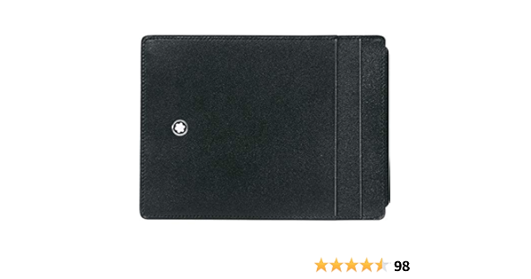 Montblanc Meisterstuck Porta Carte Di Credito 12 Centimeters Nero Schwarz Amazon It Moda