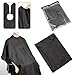 Outdoortips Hair Cut Hairdressing Hairdrssers Barbers Cape Gown Black