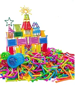 Morbrix Toys Plastic Smart Stick Building Blocks, 3 Year and Up, 200+ Piece