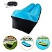 Produktbild Charmylo Aufblasbares Sofa, Outdoor luftsofa Luftsack Strand Camping Sofa mit Augenmaske und Ohrstöpsel, Aufblasbares Kissen zum Schwimmen, Reisen, Camping