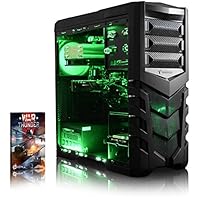 VIBOX Gamer 2 Gaming PC - 4,2GHz Intel i5 Quad Core CPU, GTX 1050 GPU, Super, Desktop Gamer Computer mit Spielgutschein, Grün Innenbeleuchtung, lebenslange Garantie* (3,8GHz (4,2GHz Turbo) Intel i5 7600K Kabylake Quad 4-Core Prozessor CPU, Nvidia GeForce GTX 1050 2GB Grafikkarte GPU, 8GB DDR4 2133MHz RAM, 1TB (1000GB) Seagate SSHD Solid State Hybrid SSD-Festplatte, Raijintek Aidos Air CPU Kühler, 400W 85+ Netzteil, Vanquish Grün Gaming Gehäuse, Intel B250 Mainboard, Ohne Windows Betriebssystem)