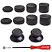 Produktbild iMinker 2 Stück Joystick Thumbsticks + 8 Stück Silikon Thumb Stick Griffe Cap Cover + Philips Schraubenzieher Werkzeug Ersatzteile für Sony PlayStation 4, PS4 Controller (Gruppe 1)