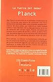 Image de La fuerza del deber. Planck (Científicos para la Historia)