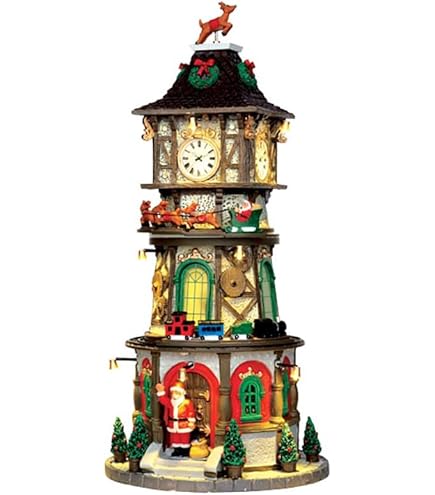Lemax 25861-UK Santa's Wonderland Sights & Sounds: Santa's Rooftop Bash