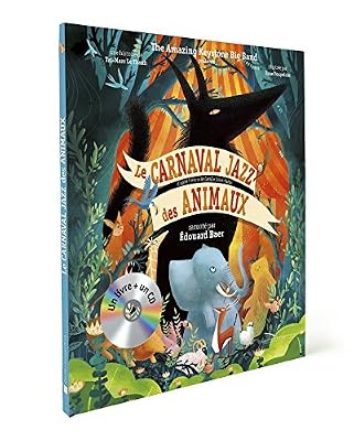 Livre CD - Le carnaval jazz des animaux