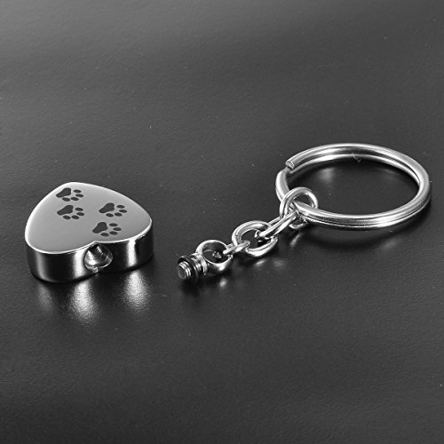 HOUSWEETY-Pet-Cremation-Stainless-Steel-Urn-Necklace-Tube-Bottle-Ash-Vial-Pendant