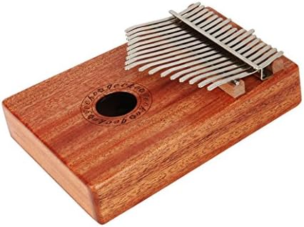 17 Key Mahogany Kalimba African Thumb Piano Finger Percussion Keyboard Music Instruments