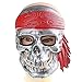 Produktbild A-szcxtop Halloween Masquerade Karneval Kostüm Party Supplies dank Maske Zubehör Clowns Kunststoff Maske Captain Jack Sparrow
