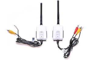 PolarLander Car 2.4G Wireless AV Cavo trasmettitore e Ricevitore per Auto Bus Video Monitor Truck retromarcia Vista Posteriore Telecamera di Backup Gamma 200 m