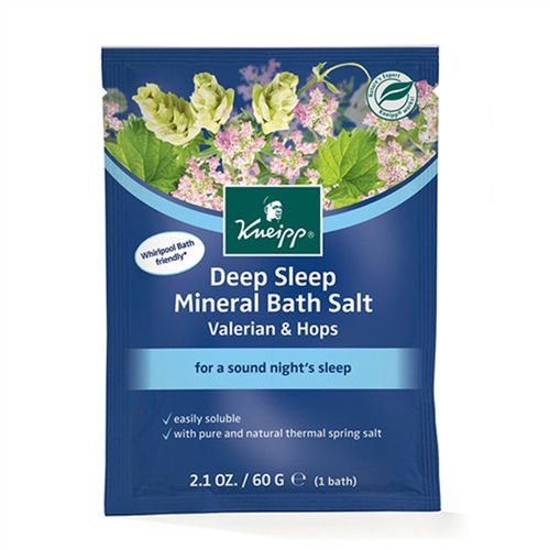 Kneipp DEEP SLEEP MINERAL BATH SALT For A Sound Nights Sleep VALERIAN & HOPS 60g