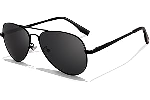 LOJUDI Pilotenbrille Kinder Sonnenbrille Polarisierte Fliegerbrille Coole Verspiegelt mit UV400 Schutz für Jungen MäDchen Teenage 6-18 Jahre
