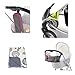 Pram Winter Accessories package ,Stroller organiser, Bottle bag, Reflectors and doomoo fleece blanket -Pink trim