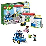Enthält 3 LEGO DUPLOFiguren: 2 Polizisten und 1 Räuber.