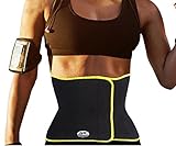 DODOING Neopren Fitnessgürtel Taillengürtel Sauna Gürtel...