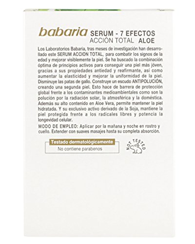 babaria Aloe Vera Gesichtsserum 7 Wirkungen 50 ml - 2
