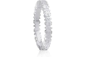 TOUS Anillo de Plata de Primera Ley para Mujer con Motivo de Osos, Elegante y Versátil, Colección Straight
