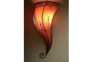 Marrakesch Orient & Mediterran Interior Marokańska lampa ścienna Suma Orange