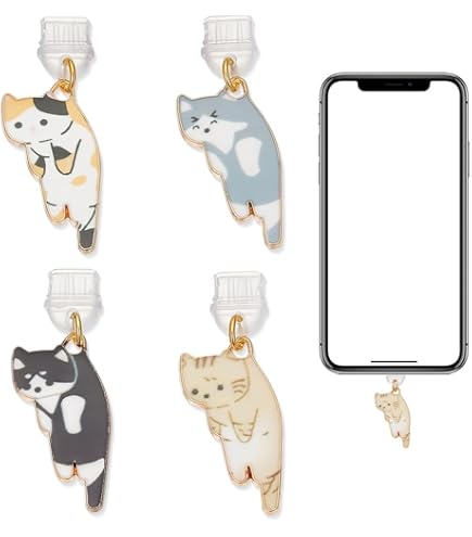 Astronauten Staubschutzstecker – Süßer USB-C & Klinkenanschluss-Schutz | Kawaii-Anhänger Gegen Staub & Schmutz | Für Handy & Tablet
