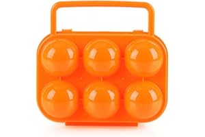 Porta Uova da Frigo, FantasyDay Grande Capacità Portauova Frigorifero Contenitore Uova con Coperchio, Cestini Porta per Uova Scatola Portaoggetti - Egg Holders per Cucine Picnic Esterno Campeggio
