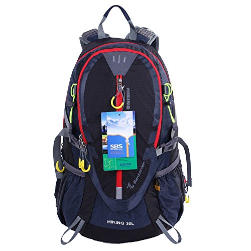 EGOGO 30L al aire libre ciclismo senderismo mochila resistente al agua corriendo mochila Camping con lluvia cubierta S2310