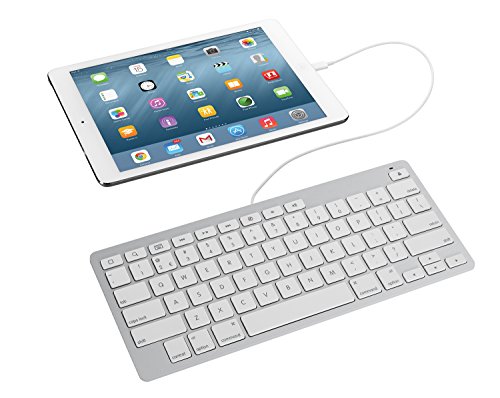 Trust Multimedia Tastatur (Lightning-Anschlusskabel, QWERTZ, deutsches Tastaturlayout, geeignet für iPad/iPhone) weiß - 4
