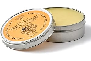 RHOOSE POINT REMEDIES Beeswax Leather Balsam Rich Conditioner & Restorer 200ml - 100% Natural Ingredients CLEANS SEALS & PROTECTS Handpoured in UK Chemical Free Biodegradable Moisturises Nourishes Prolongs Life of Items