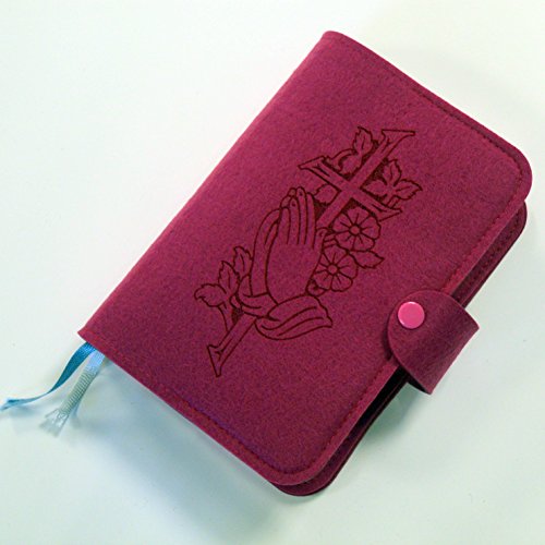 Preisvergleich Produktbild Farbklecks Collection - Gotteslobhülle pink - Motiv 4 - personalisierbar mit Namen - Gotteslob Buchhülle - Gotteslobumschlag