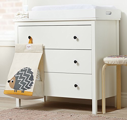 3Sprouts Windel-Aufbewahrung mit Schlaufe zum Aufhängen in verschiedenen Motiven 50 cm x 30 cm x 23 cm - 2