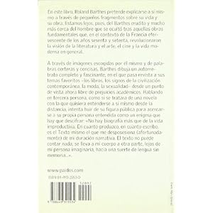 Roland Barthes por Roland Barthes (Biblioteca Roland Barthes)