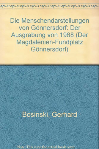 Die Menschendarstellungen von Gönnersdorf der Ausgrabung von 1968