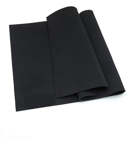 Fogli Di Gomma Spugna Premium All'ingrosso - Neoprene Nero Del - Foto 5