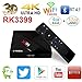 Produktbild R-TV Box X99 Android TV Box RK3399 6 Core 4GB RAM 32GB Ron Android 7.1 Media Player Support BT4.1/2.4G/5G Dual WiFi/4K/3D/1000M with 2.4G Voice Control