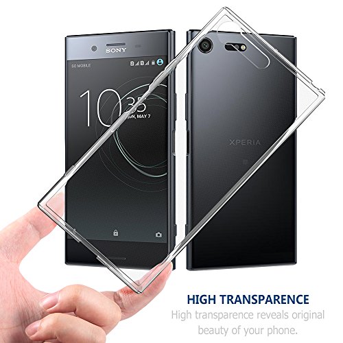 [Neue Version] Sony Xperia XZ Premium Hülle, Simpeak Schutzhülle Case für Sony Xperia XZ Premium Silikon Transparent [ NICHT FITS Sony Xperia XZ ] - 3