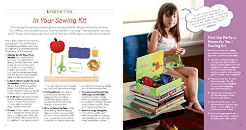 Book's Cover of Sewing School: 21 Sewing Projects Kids Will Love to Make