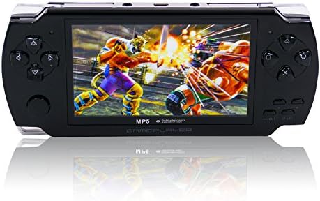 ZHCKJ Portable 4.3 Inch Handheld Game Console 8GB Memory Support Mp4 Mp5 Player Video Retro Games Built In Sega Tetris NES Games